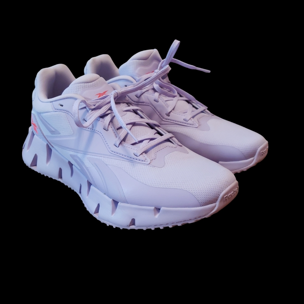 Reebok Lavender/Pink Athletic Running Shoes